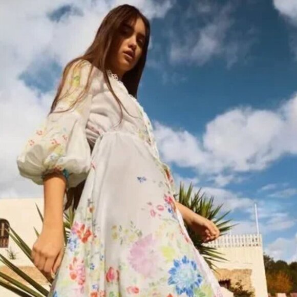 Charo Ruiz Long Dress Ganna XS New With Tag - Picture 1 of 6